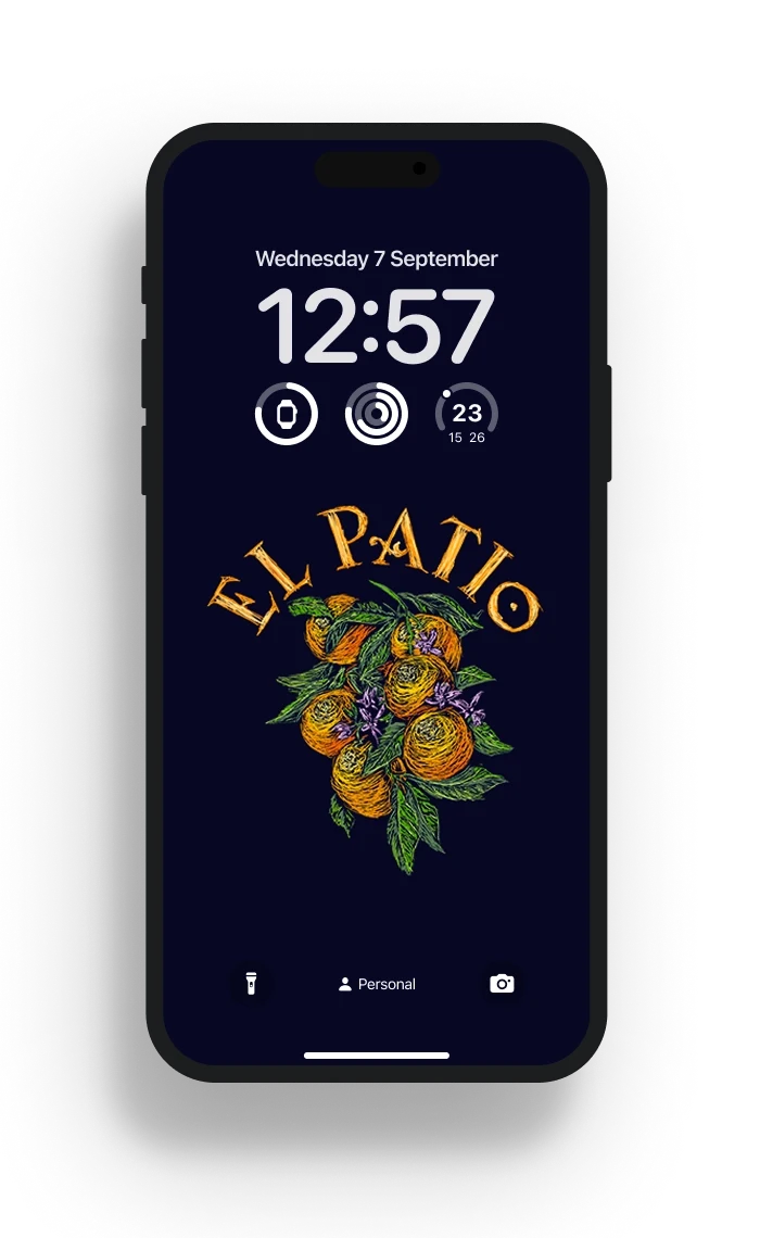 EL PATIO NARANJAS WALLPAPER