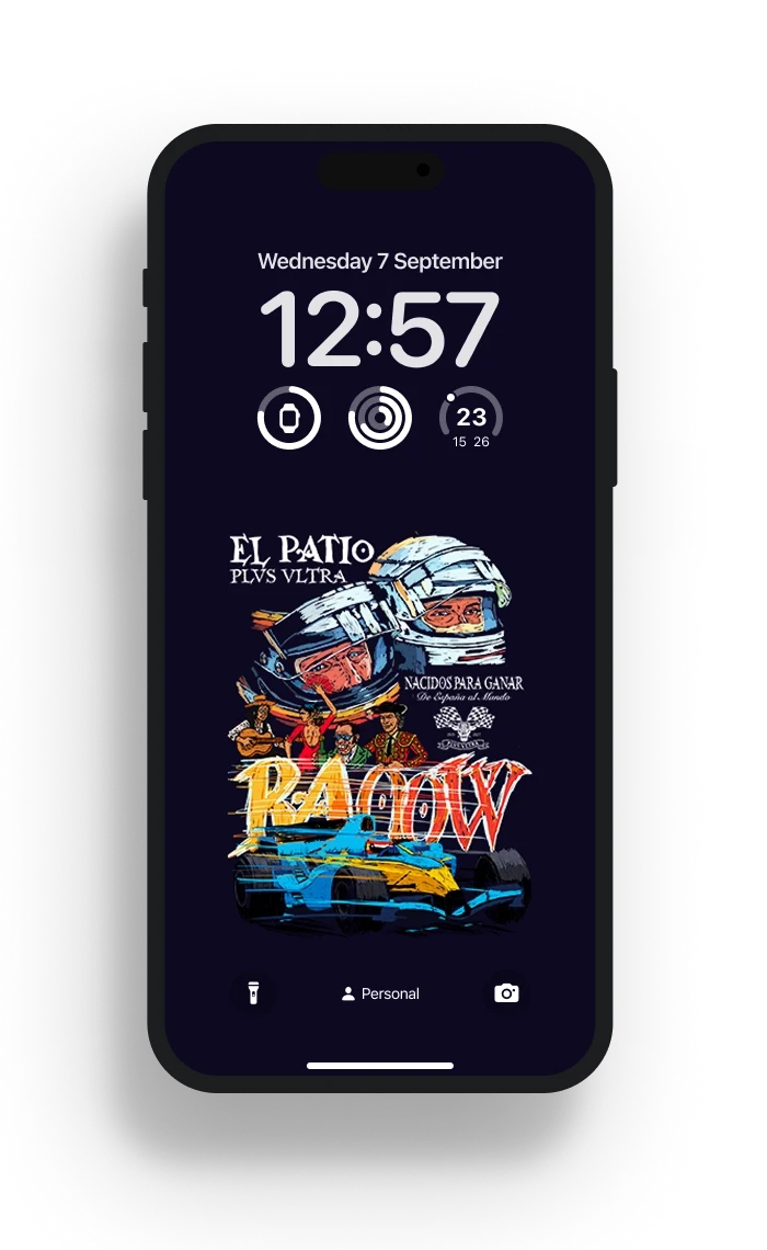 RACING POSTER WALLPAPER