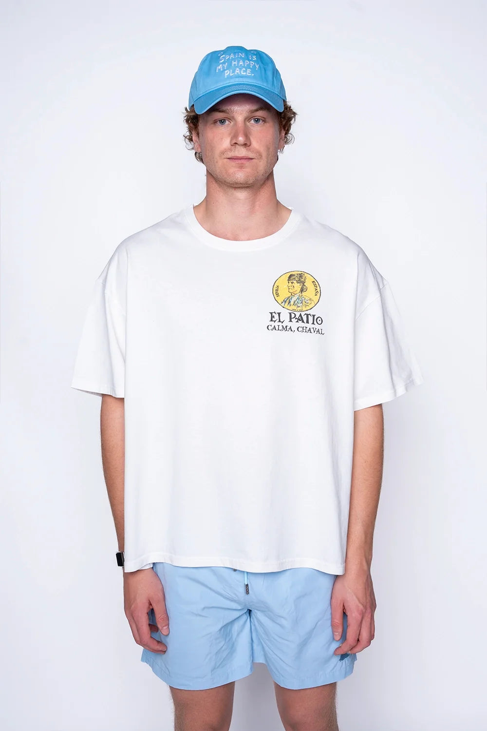 LA CAMISETA: CALMA, CHAVAL (Boxy Fit)