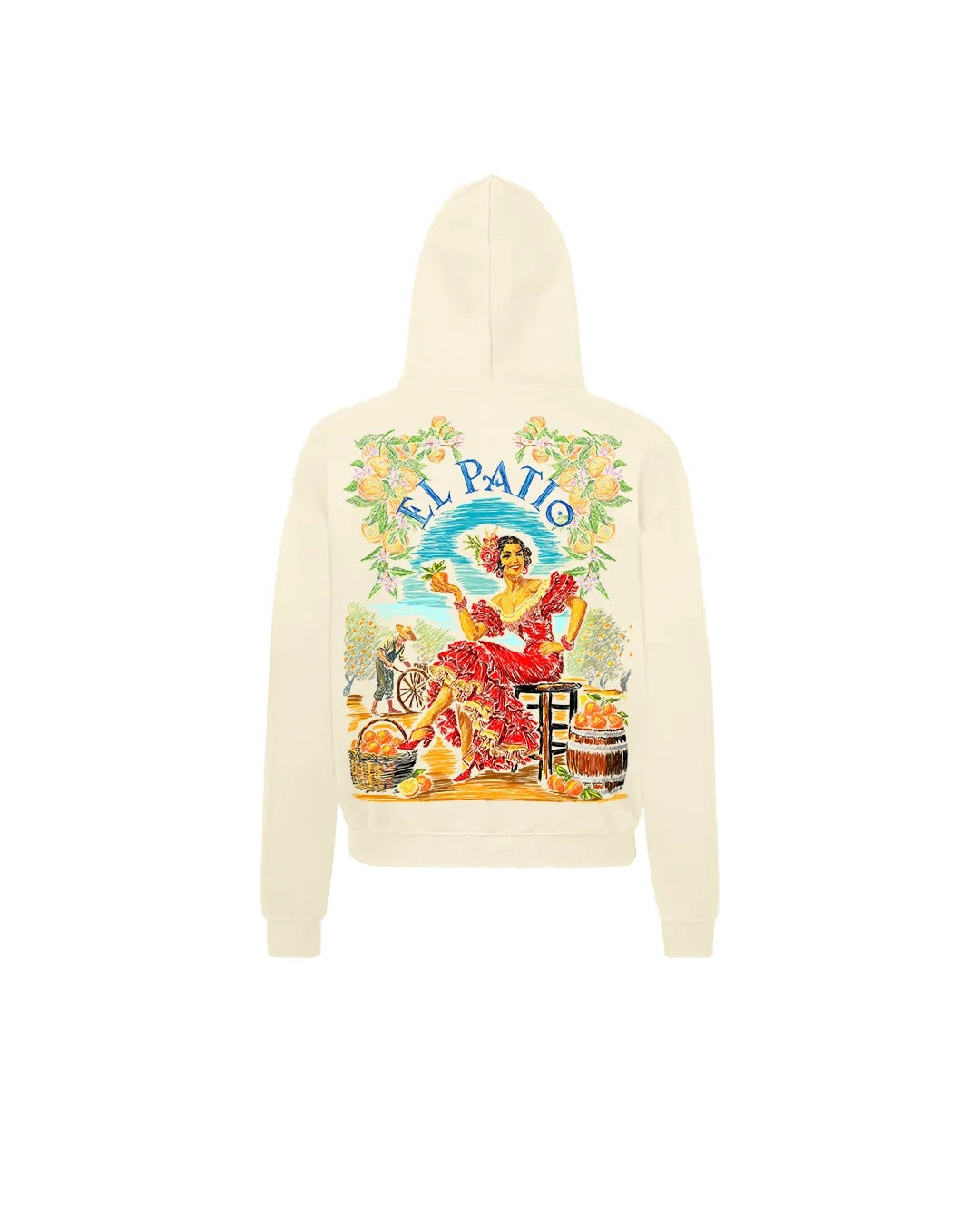 LA SUDADERA: NARANJAS