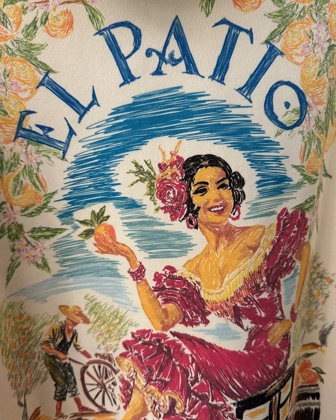 LA SUDADERA: NARANJAS