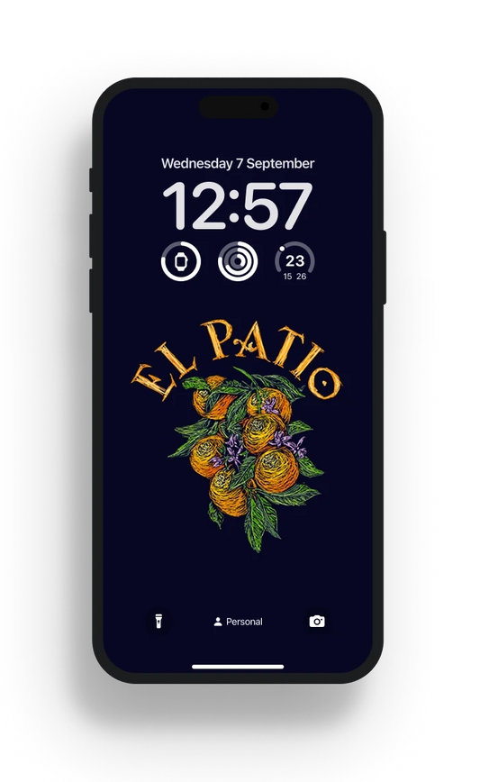 EL PATIO NARANJAS WALLPAPER