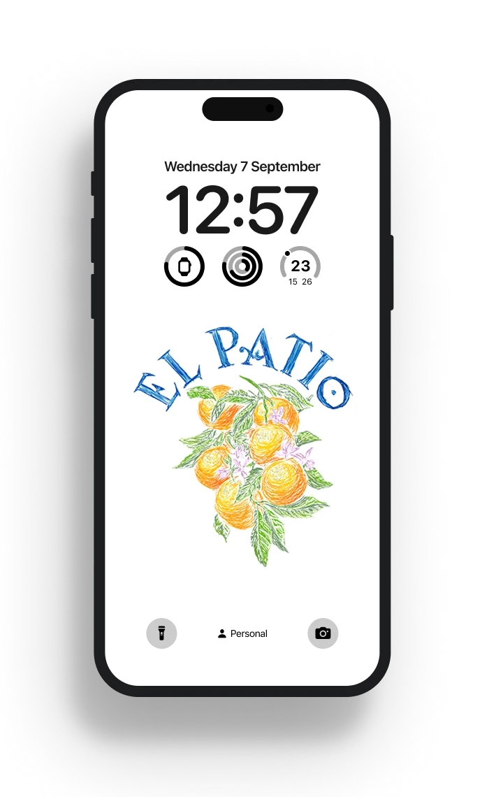 EL PATIO NARANJAS WALLPAPER