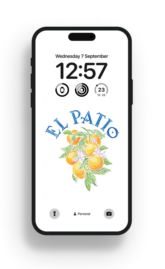 EL PATIO NARANJAS WALLPAPER