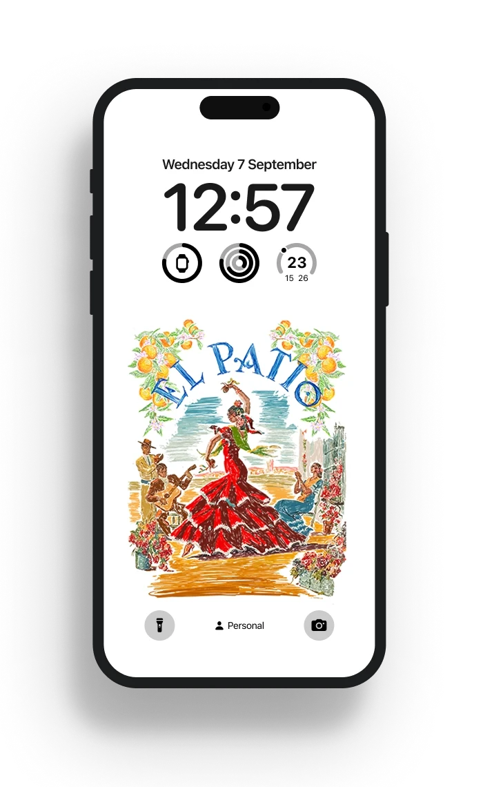 FLAMENCA WALLPAPER